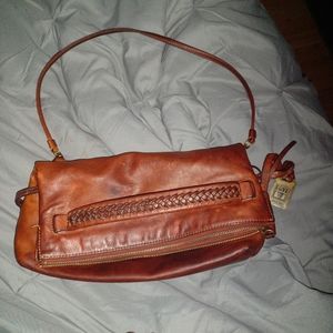 Super cute FRYE Jenny Flap Over purse